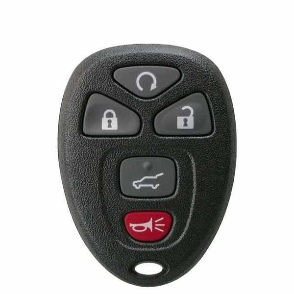 KeylessFactory: GM 2007-2017 / 5-Button Keyless Entry Remote / OUC60270